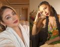 Karol Sevilla no tardó en reaccionar y respondió con humor al comentario que recibió por parte de Ángela Aguilar. INSTAGRAM/@angela_aguilar_/@karolsevillaofc/ESPECIAL