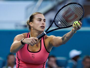 Sabalenka buscará refrendar la corona este sábado contra Coco Gauff. EFE/ C. HERRERA-ULASHKEVICH.