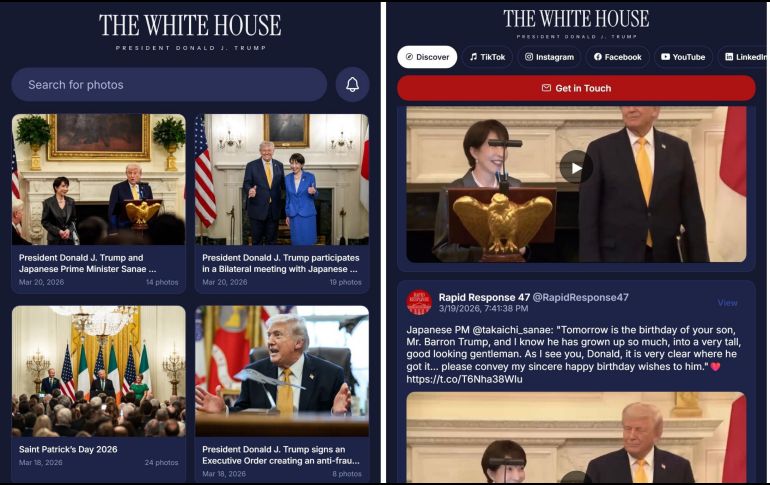 Como parte de su estrategia digital, la Casa Blanca lanzó una aplicación móvil que ofrecerá acceso inmediato a información sobre el Presidente. EFE/ GOOGLE PLAY STORE