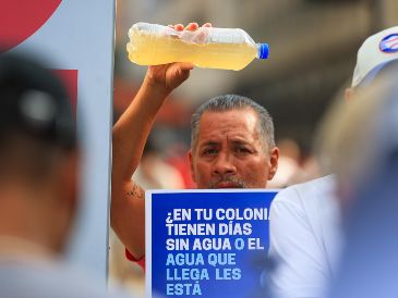 El gobernador señaló que ya hay avances significativos con el titular de la Conagua, Efraín Morales, a quien se le plantearon los escenarios financieros, y con quién sostendrá una reunión en los próximos días. EL INFORMADOR/ J. Acosta