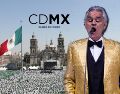 El cantante Andrea Bocelli se presentará en el Zócalo de la Ciudad de México. SUN / EFE / ARCHIVO