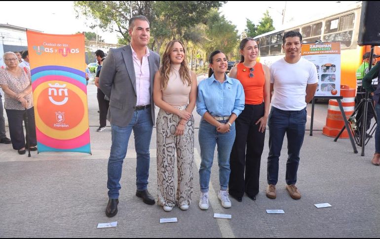 La reinauguración de la avenida se realizó la tarde de este jueves, en la que es una de las zonas con mayor crecimiento habitacional de Zapopan. ESPECIAL