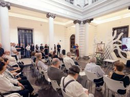 El homenaje reunió voces y memorias que celebraron su legado, recordando al hombre que hizo del arte un punto de encuentro. EL INFORMADOR/ A. Navarro