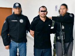 El presunto delincuente fue detenido tras un operativo. ESPECIAL