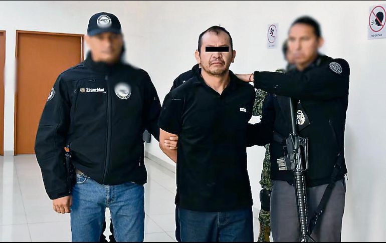El presunto delincuente fue detenido tras un operativo. ESPECIAL