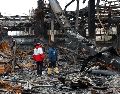 La guerra entre Estados Unidos e Irán cumple un mes con miles de objetivos atacados. EFE/A. TAHERKENAREH