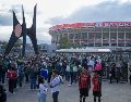 Seis de los detenidos en el Estadio Banorte cuentan con presentaciones ante el juez cívico por la misma falta. SUN / ARCHIVO