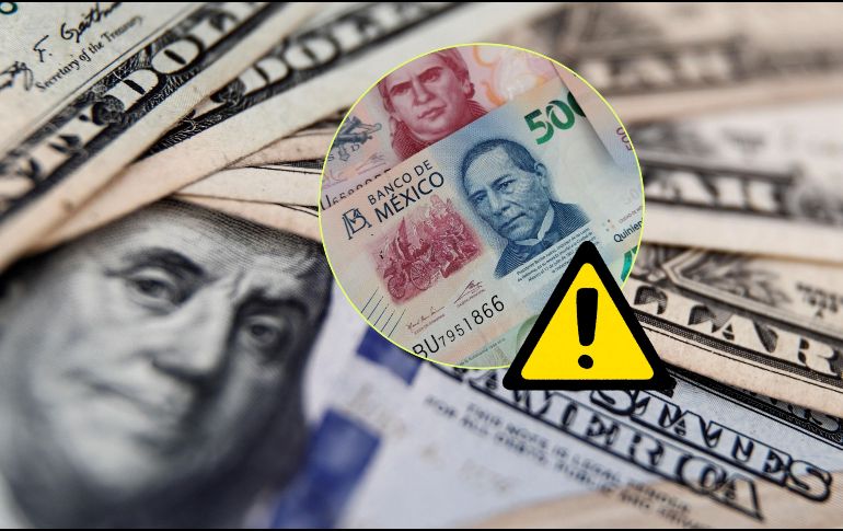 Peso se encarece frente al dólar; rebasa las 18 unidades por billete verde. EFE / ARCHIVO / UNSPLASH / S. Gabriel