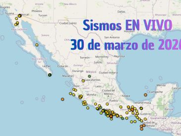  EN VIVO | Sismos en México | Lunes 30 de marzo. ESPECIAL / SSN