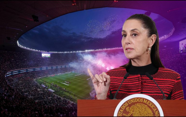 Claudia Sheinbaum aseguró que el partido amistoso México vs Portugal, que se jugó el sábado pasado en la reinauguración del Estadio Azteca, ofreció un primer ensayo exitoso rumbo al Mundial 2026. ESPECIAL, EFE / M. Guzmán e IMAGO7
