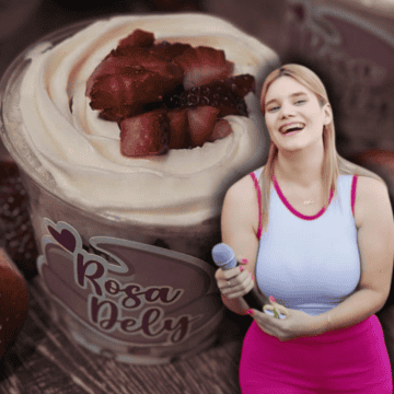 Carmiña Castro genera contenido en redes sociales gracias a su negocio de repostería. ESPECIAL/Instagram @rosadelyy_