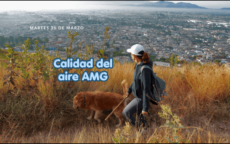 Este martes 31 de marzo, SEMADET registra mala calidad de aire en Santa Fe, 73 puntos IMECA. EL INFORMADOR / ARCHIVO