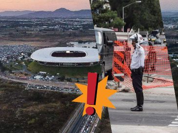 El comisario de Vialidad, Jorge Alberto Arizpe, indicó que se implementarán carriles de contraflujo con el fin de agilizar las salidas hacia avenidas. EL INFORMADOR / ARCHIVO