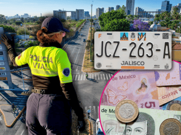 Los automovilistas que no realicen el cambio de placas podrían recibir una multa por parte de la Policía Vial de Jalisco. EL INFORMADOR/ARCHIVO ESPECIAL/X @JaliscoVial