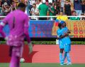 El zaguero central reveló qué fue lo que sintió en el momento en que el balón cruzó la línea de gol. EL INFORMADOR/ A. NAVARRO.
