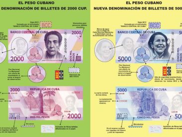 Por primera vez, estas nuevas emisiones incluirán imágenes de figuras femeninas relevantes en la historia del país. EFE