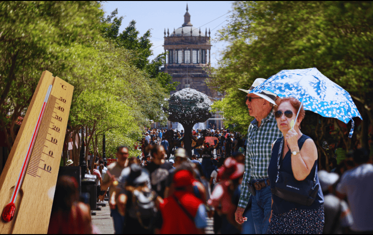 Conocer este pronóstico del clima te ayudará a planear tu semana, proteger tu salud y evitar un peligroso golpe de calor.EL INFORMADOR / ARCHIVO