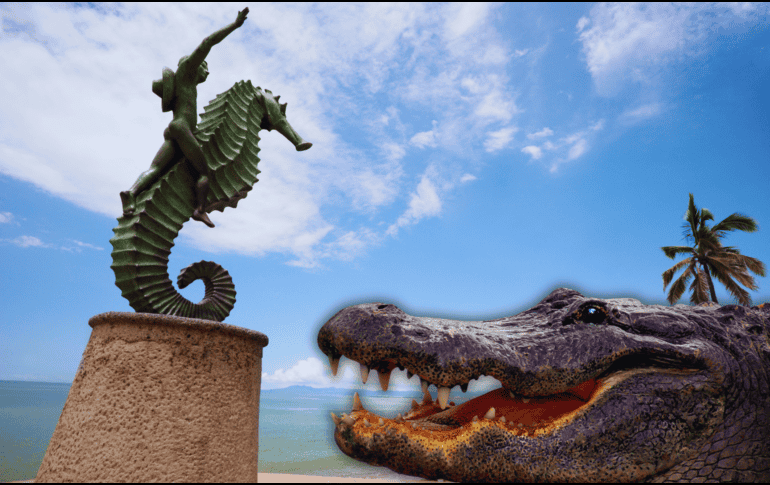 Descubre cuáles son las playas de mayor riesgo en Puerto Vallarta por cocodrilos y cómo proteger a tu familia durante estas vacaciones de Semana Santa sin contratiempos. ESPECIAL / CANVA