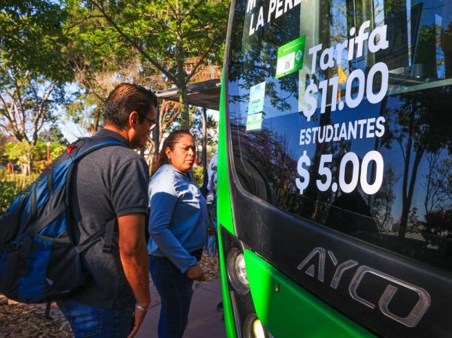 Además del costo de 11 pesos para los usuarios en general, habrá tarifa preferencial de 5.50 y cinco pesos para usuarios como adultos mayores o estudiantes. EL INFORMADOR/J. Acosta