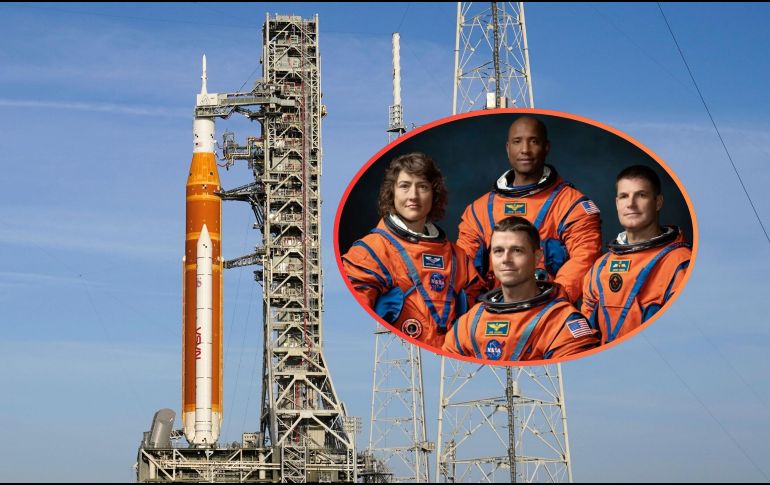 El lanzamiento de Artemis II ocurrirá este 1 de abril a las 16:25 horas (aproximadamente), tiempo del centro de México. AP / ARCHIVO / ESPECIAL / NASA