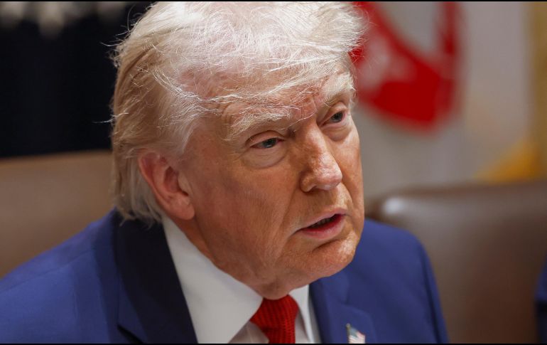 Trump abre la puerta a una posible salida de Estados Unidos de la OTAN en medio de tensiones con aliados europeos. EFE/ARCHIVO