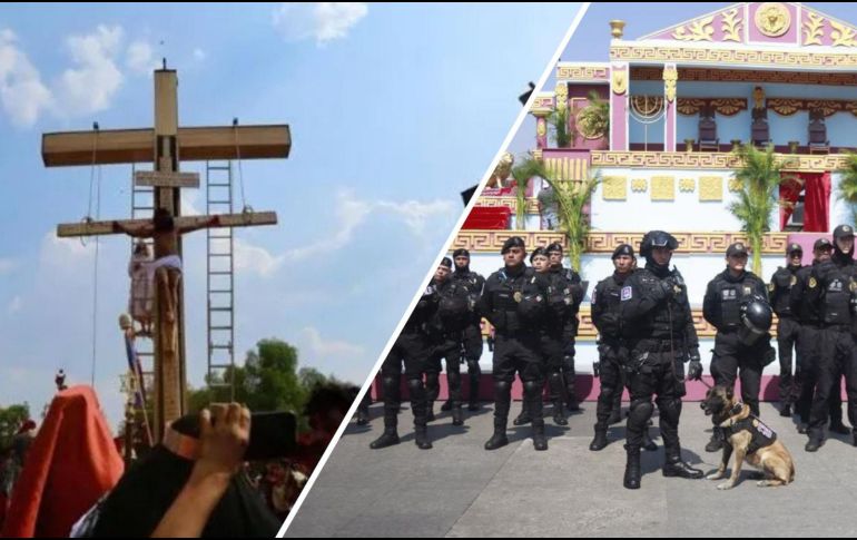 El despliegue vial forma parte de un operativo integral en el que participan más de 9 mil elementos de seguridad. FACEBOOK / ALCALDÍA DE IZTAPALABA/ X/ @SSC_CDMX