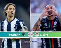 Este sábado, el equipo de Monterrey recibe en casa al Atlético de San Luis, en un partido donde ambos equipos tienen la obligación absoluta de sumar. ESPECIAL / IMAGO7 y CANVA