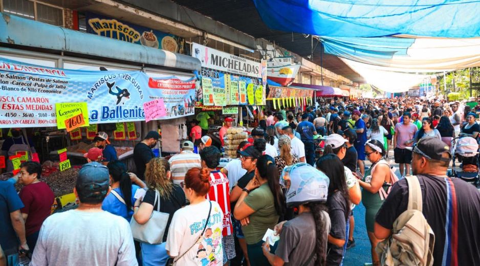 Así luce el Mercado del Mar en Guadalajara este Viernes Santo. EL INFORMADOR/J. Acosta