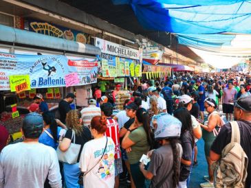 Así luce el Mercado del Mar en Guadalajara este Viernes Santo. EL INFORMADOR/J. Acosta