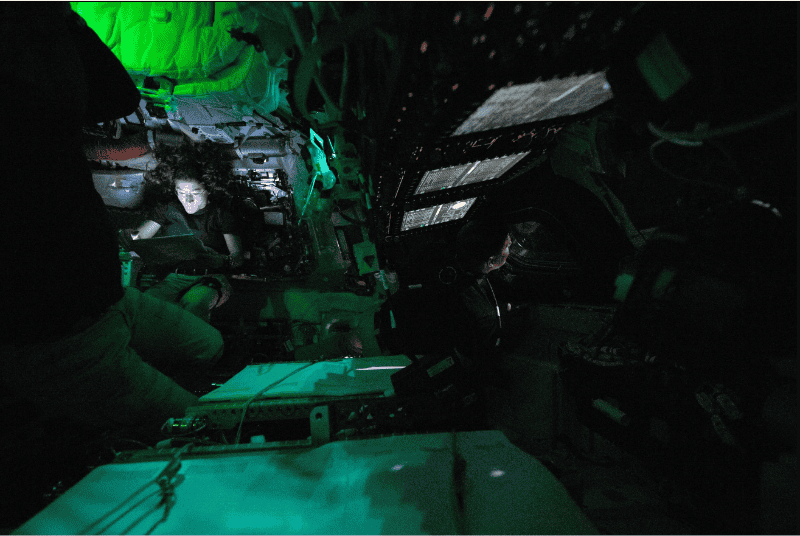 &nbsp;La Tierra y el espacio vistos desde la Orion, nave de la misión Artemis II. ESPECIAL / NASA