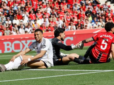 Real Madrid perdió tres valiosos puntos contra uno de los equipos del fondo de la tabla. EFE / Cati Cladera