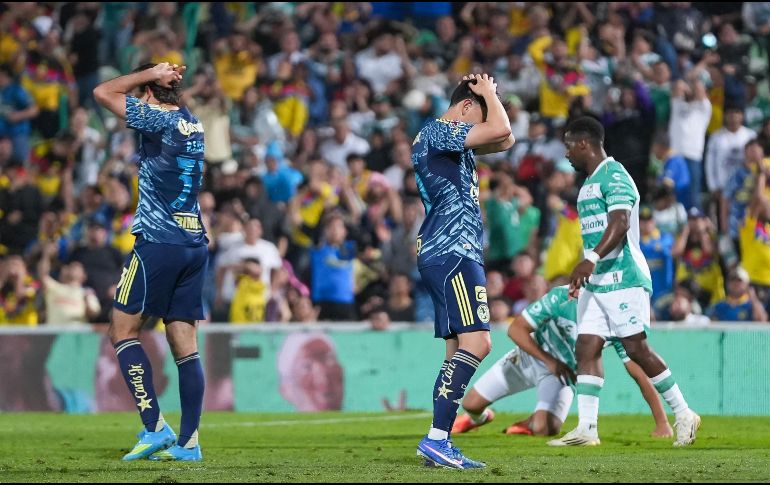 América llegaba como favorito a La Laguna, pero tuvo que conformarse con empatar 1-1. IMAGO7/E. Saavedra