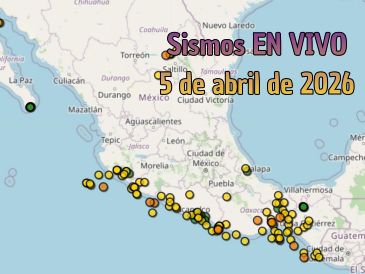 EN VIVO | Sismos en México | Domingo 5 de abril. ESPECIAL / SSN