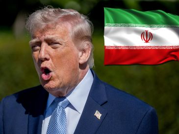 Así calificó Trump la propuesta de paz de Irán ante medios afuera de la Casa Blanca. EFE / EPA / DANIEL HEUER / POOL