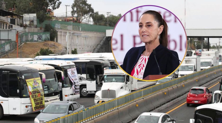 La Presidenta explicó que los transportistas insisten en demandas que se han estado atendiendo, como la inseguridad en algunas carreteras. SUN / ARCHIVO / EFE / M. Guzmán