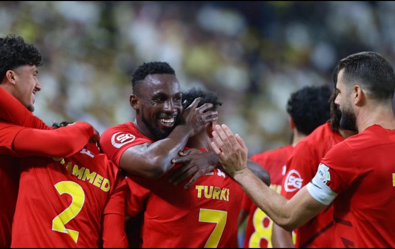 Hoy en día, Julián Quiñones es una pieza clave del Al Qadisiya, en el futbol de Arabia Saudita. AFP / ARCHIVO