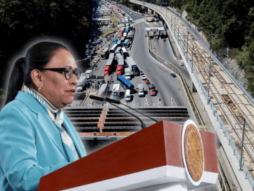 Rosa Icela Rodríguez hizo un llamado a transportistas y productores del campo a privilegiar el diálogo y no afectar los derechos de terceros. EFE/F. Gutiérrez ESPECIAL/Presidencia de México