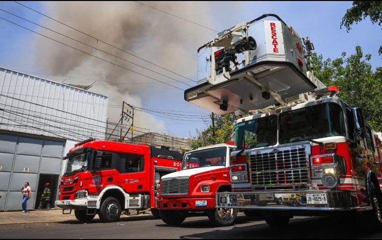 Hasta el momento no se tienen determinadas las causas que pudieron originar el fuego. EL INFORMADOR/J. Acosta