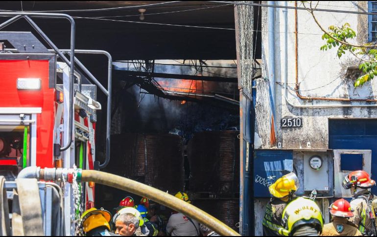 Hasta el momento no se tienen determinadas las causas que pudieron originar el fuego. EL INFORMADOR/J. Acosta