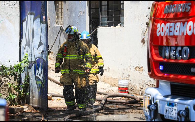Hasta el momento no se tienen determinadas las causas que pudieron originar el fuego. EL INFORMADOR/J. Acosta