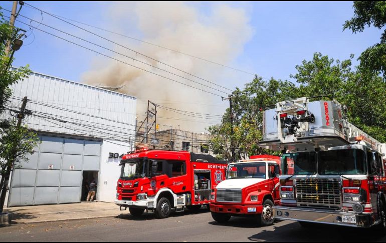 Hasta el momento no se tienen determinadas las causas que pudieron originar el fuego. EL INFORMADOR/J. Acosta