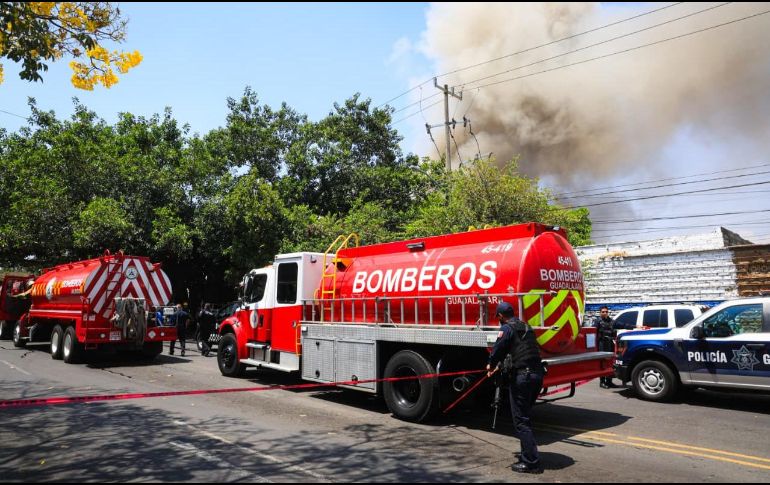 Hasta el momento no se tienen determinadas las causas que pudieron originar el fuego. EL INFORMADOR/J. Acosta