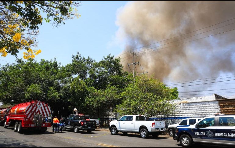 Hasta el momento no se tienen determinadas las causas que pudieron originar el fuego. EL INFORMADOR/J. Acosta