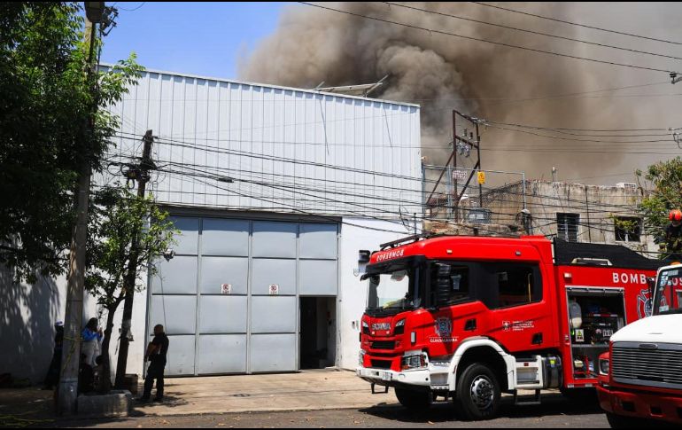 Hasta el momento no se tienen determinadas las causas que pudieron originar el fuego. EL INFORMADOR/J. Acosta
