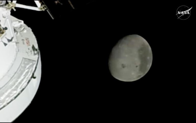 Los astronautas de Artemis II estudiaron la cara oculta mediante fotografías y la observación directa a través de las ventanas de la cápsula. AP/ NASA.
