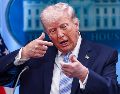 "No quiero que eso suceda, pero es probable que ocurra", aseguró Trump en un mensaje en su red Truth Social. EFE/J. SCALZO