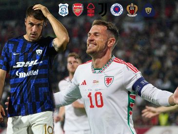 Aaron Ramsey en un partido eliminatorio con la camiseta de Gales. AP / IMAGO7 /ARCHIVO