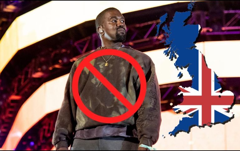 Kanye West no podrá entrar a Reino Unido; su tour mundial no entrará al país. AP / ARCHIVO