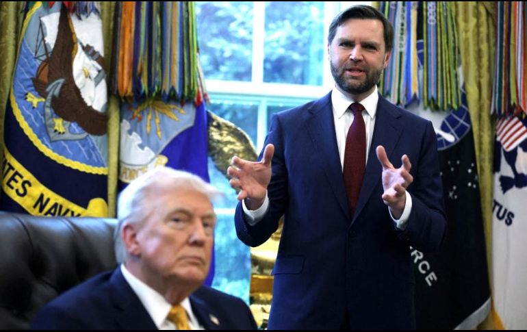 Donald Trump y JD Vance, en una imagen de archivo. AFP / ARCHIVO