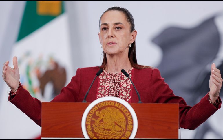 Claudia Sheinbaum reiteró que los apoyos al campo se entregarán de forma directa al productor, sin intermediarios. EFE/ I. Esquivel